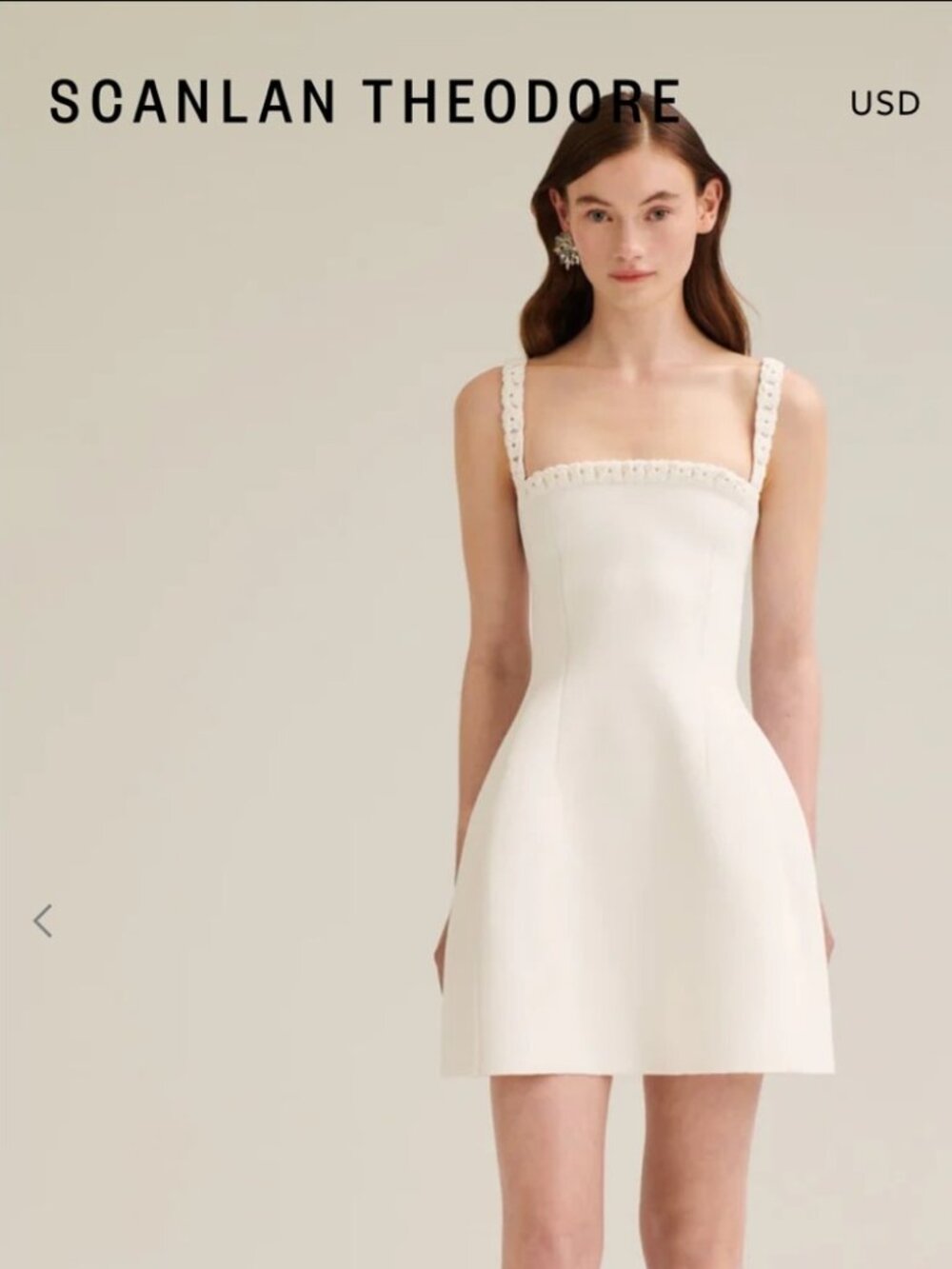 Scanlan Theodore Crepe Knit Dress